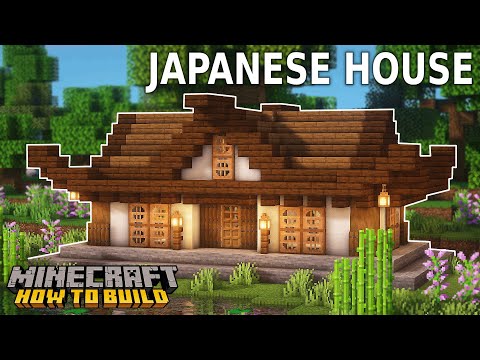 Minecraft: How to Build a Japanese House | Small Japanese Survival House Tutorial