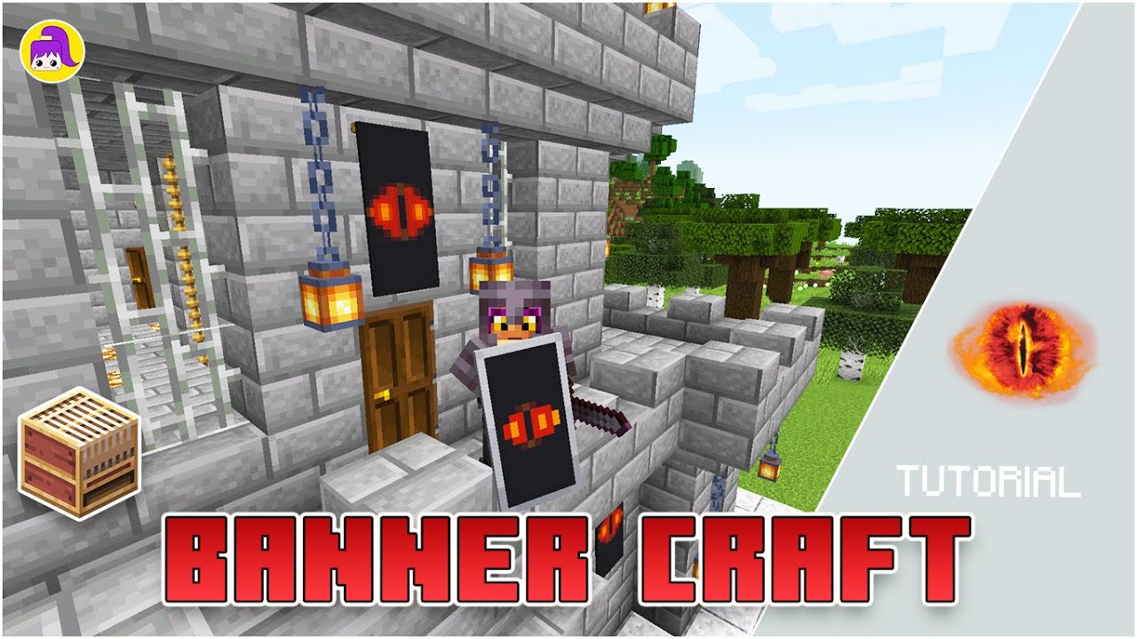 How to Craft Banner and Shield 