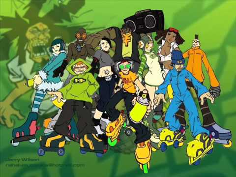 Jet Set Radio Nonstop Megamix By DJ Zoinho (Tsunamix Edit)