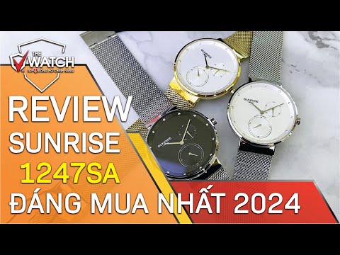 [REVIEW] ĐỒNG HỒ NAM SUNRISE 1247SA CHÍNH HÃNG - ĐÁNG MUA NHẤT NĂM 2024 | THE WATCH