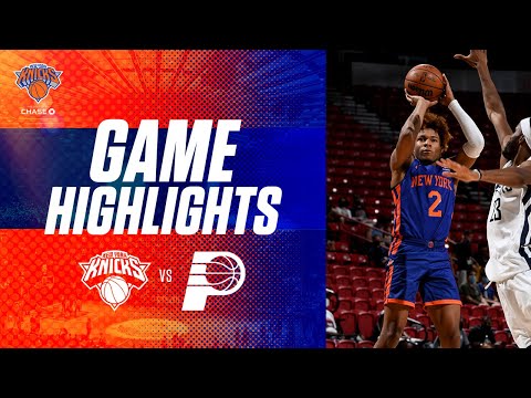 Summer League Highlights | Deuce McBride vs. Indiana Pacers