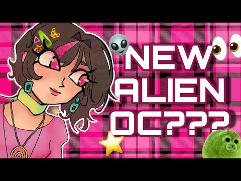 ALIEN OC ALERT 🚨‼️ art + yapping (FIRST VID!!!)