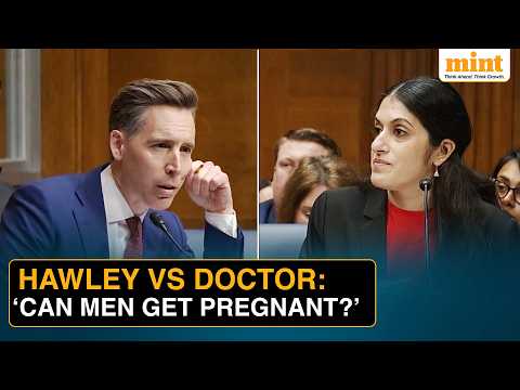 ‘Follow SCIENCE’, Hawley Grills Doctor Over Refusal to Say Men Can’t Get Pregnant