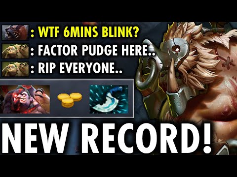 NEW RECORD 6MINS BLINK DAGGER BY FACTOR PUDGE GOD | GENIUS PUDGE