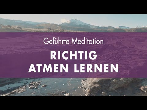 How to learn to breathe correctly: Guided meditation