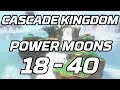 [Super Mario Odyssey] Cascade Kingdom Post Game Power Moons 18 - 40 Guide