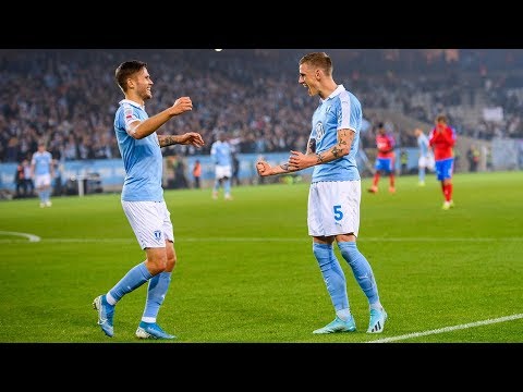 Presskonferens efter 3–0 i derbyt mot HIF