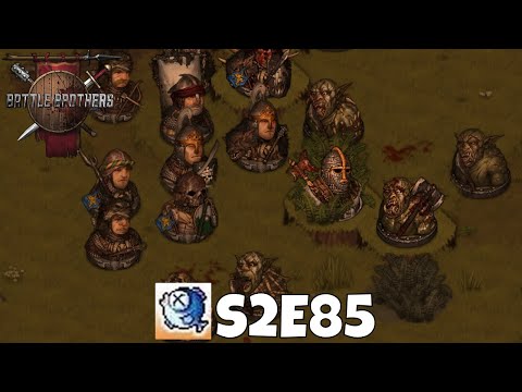 Battle Brothers - S2E85 Axe Attack - SOLO Lone Wolf WotN DLC