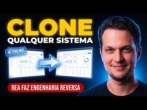 REA: a ferramenta open source que clona sistemas! (190k+ estrelas)