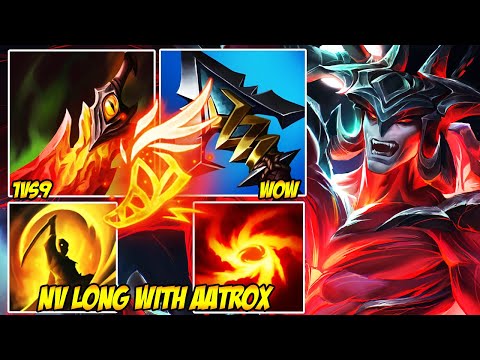 WILD RIFT CHINA NV LONG WITH AATROX - ONE ABILITY… HALF THEIR TEAM GONE