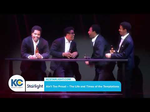 Ain't Too Proud cast performing Get Ready