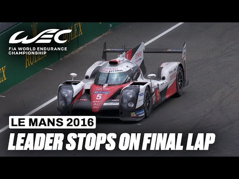 Race leader STANDSTILL on final lap 😱 | 24 Hours of Le Mans 2016 | FIA WEC