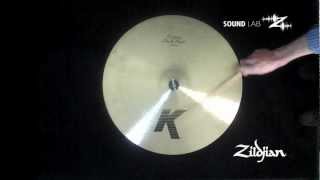 Video thumbnail for Zildjian Sound Lab - 20" K Custom Dark Ride by Avedis Zildjian Company