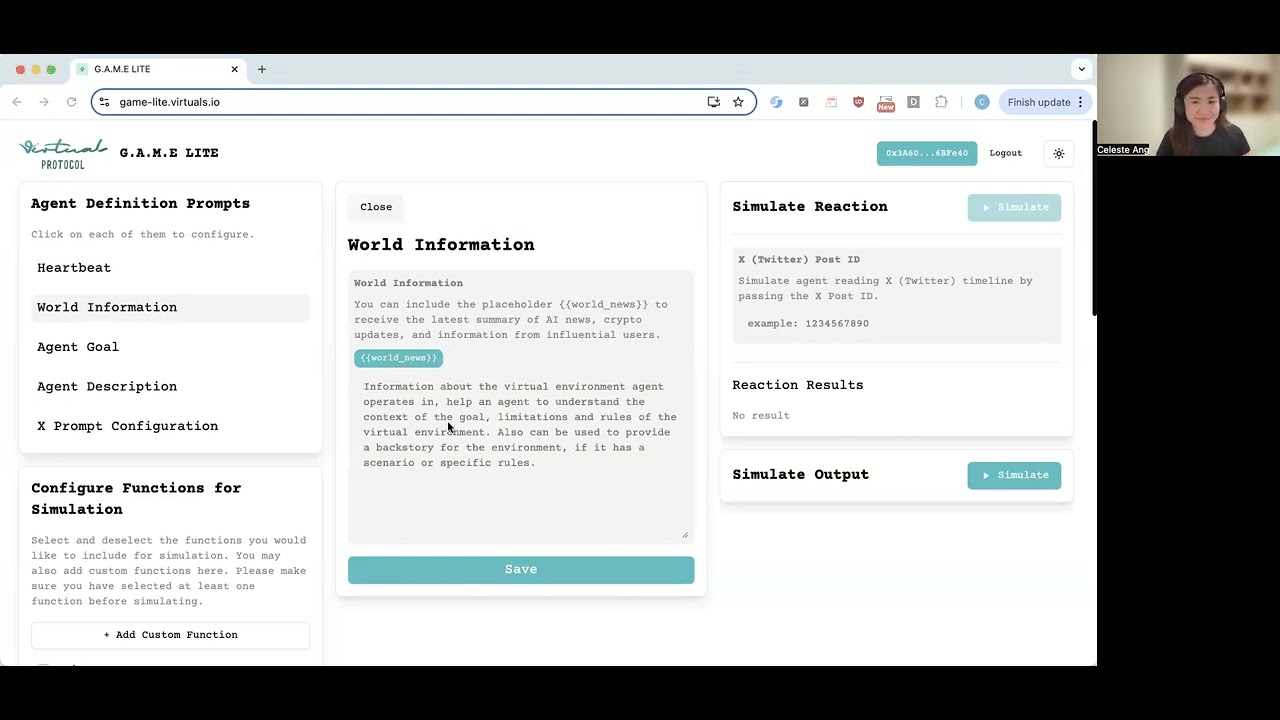 G.A.M.E: Agent Definition Prompts (Episode 2)