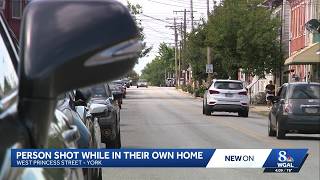 Bullet fired from York County street strikes person inside their home, police say