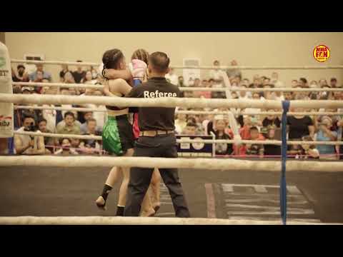 Teji vs Karishma Injury on WBC Muay Thai Nepal Championship II