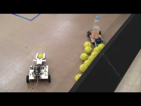 ロボット操作体験（電子機械学科）