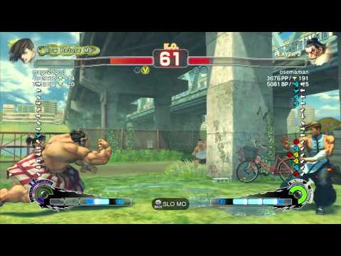 SSF4 AE: Mago (Yang) vs Namameso (Honda) - Ranked Match (720p HD)