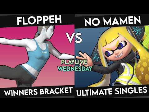 BNB Playlive Wednesday 2 - Floppeh (Wii Fit Trainer) VS No Mamen (Inkling) Winners Round 3