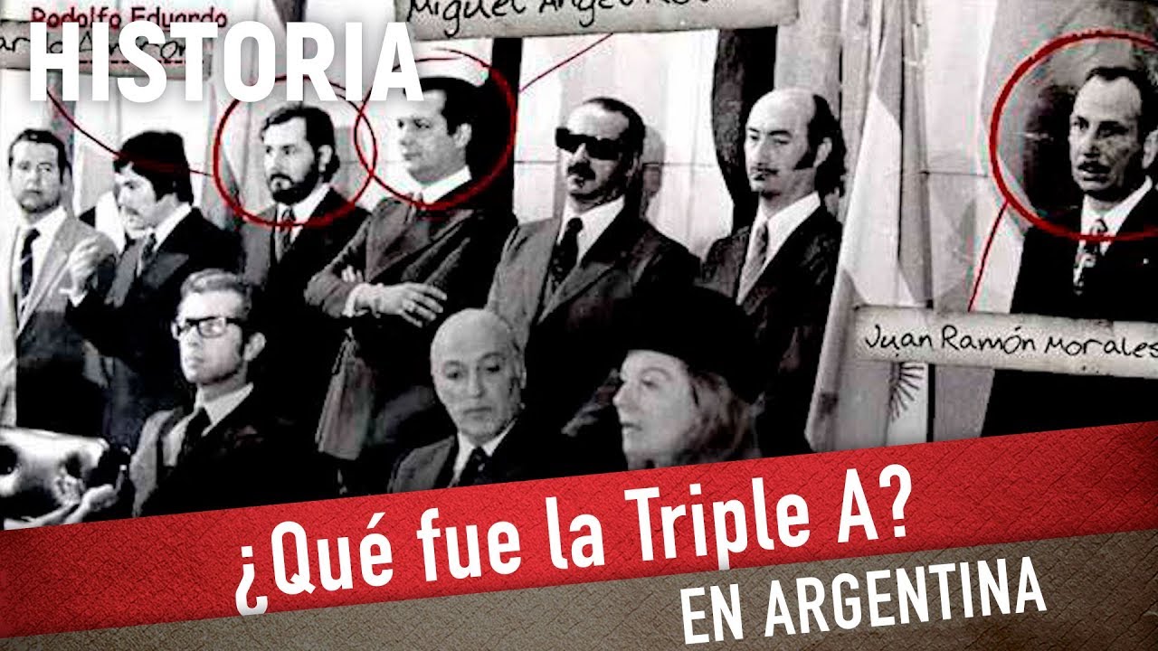¿Qué fue la Triple A en Argentina?