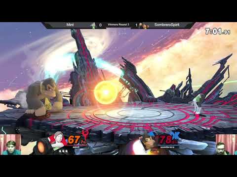 USK8 WR3 - Mint (Mario, Wii Fit Trainer) vs SombreroSpirit (Donkey Kong) - Smash Ultimate