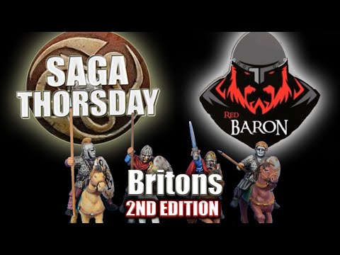 Britons Faction Review with Red Beard Baron! SAGA THORSDAY 105