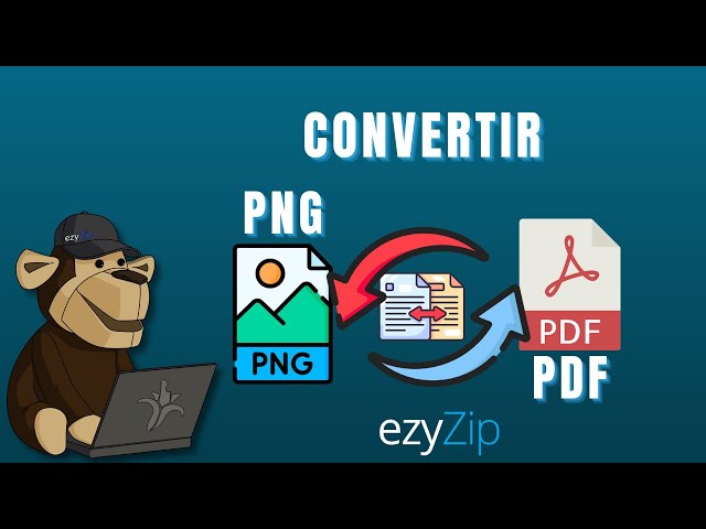 Comment convertir rapidement un PNG en PDF !