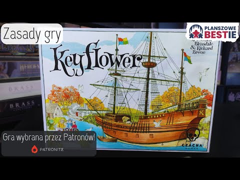 Keyflower - Zasady -  Planszowe Bestie #579 - 20.08.2025