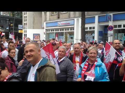 Fanmarsch RB Leipzig am 25.5.2019 Pokalfinale in Berlin