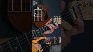 Play The Bends by Radiohead - simple electric guitar song tutorial