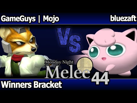 MNM 44 Melee - GameGuys | Mojo (Fox) vs bluezaft (Jigglypuff) - Winners Bracket