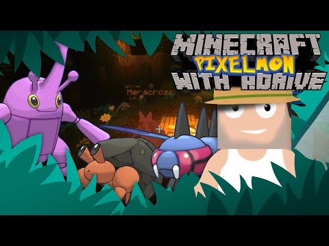 I'M A BUG GYM LEADER!! Minecraft Pixelmon Live with aDrive!