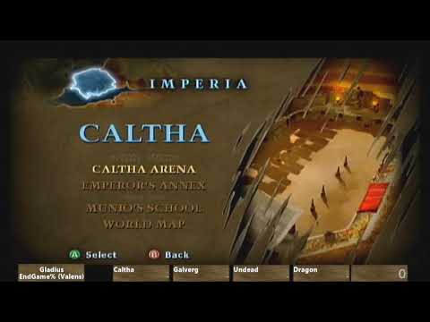 Gladius Speedrun - EndGame% (Valens) (1:20:44)