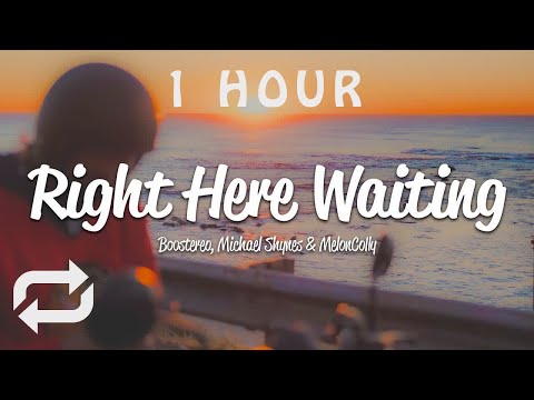[1 HOUR 🕐 ] Boostereo, Michael Shynes, MelonColly - Right Here Waiting (Lyrics)