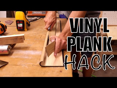 Make Your Own Vinyl Plank Stair Nosing - Save Yourself $$$