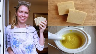 Make Simple Hot Process Soap (soap making from scratch)