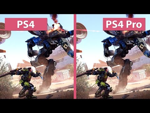 4K UHD | The Surge – PS4 vs. PS4 Pro Graphics Comparison & Frame Rate Test