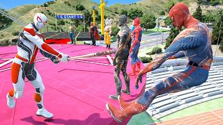 Download lagu Spider-Man Baseball Bat Knockbacks in GTA 5 Slow Motion Compilation Ep.276 mp3