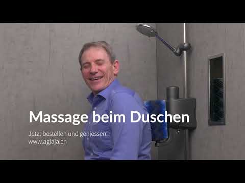 Aglaja shower system superior for relaxing massage showers