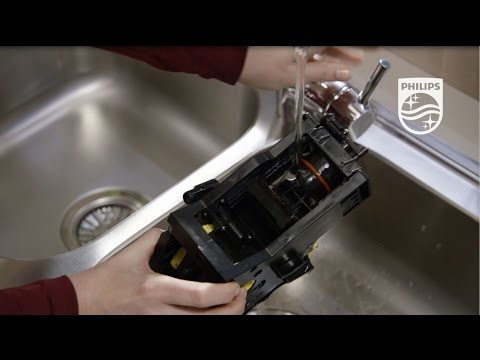 Reinigung der Brühgruppe Ihrer Philips Espressomaschine