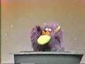 Classic Sesame Street 2 Headed Monster Takes A Bath
