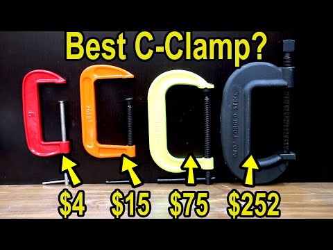 Don’t Buy a C-Clamp Again Until You See $4 vs $252!