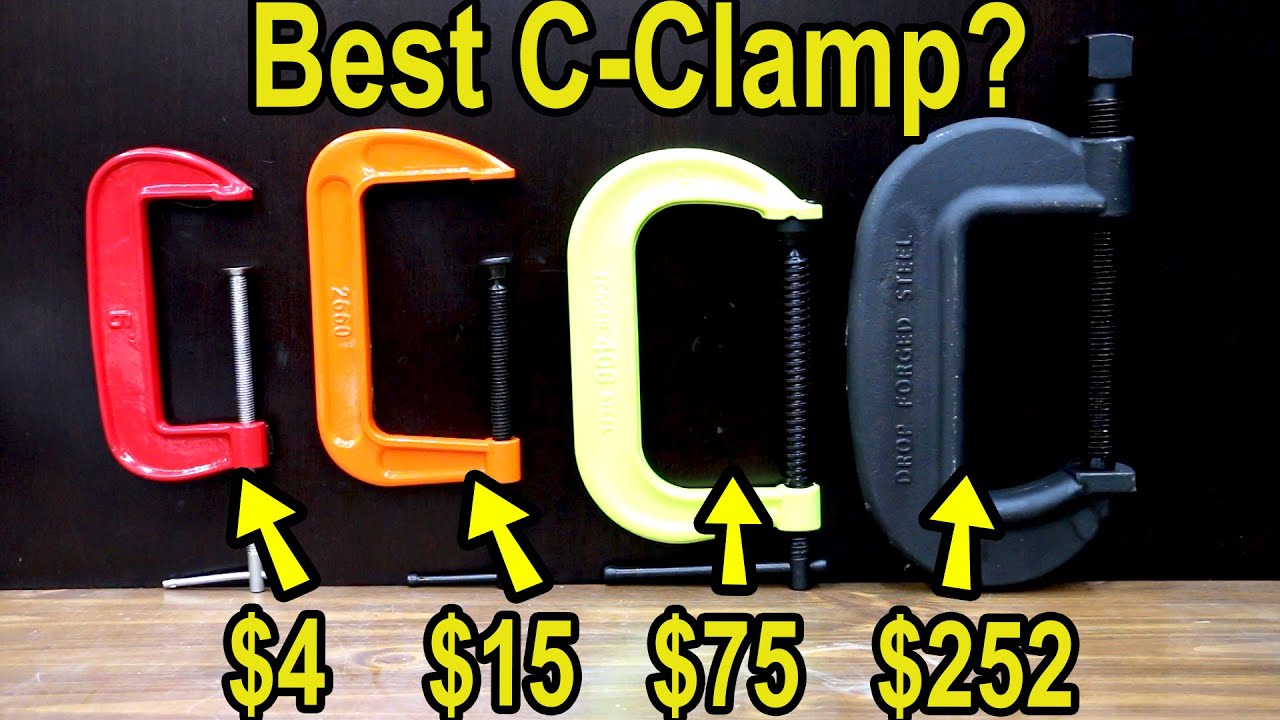 Don’t Buy a C-Clamp Again Until You See $4 vs $252!