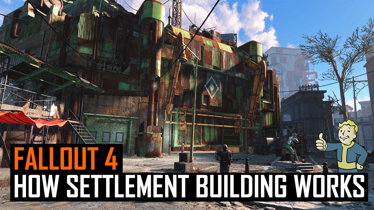 Fallout 4 - How settlement building works - YouTube