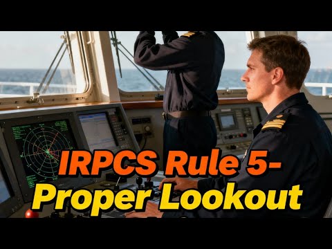 IRPCS Rule 5 Explained: How to Keep a Proper Lookout at Sea
