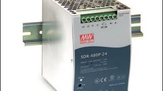 Mean Well SDR-480P-24 Napájecí spínaný zdroj na DI