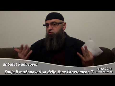 Smije li muž istovremeno spavati sa dvije žene  dr.  Safet Kuduzović pitanja i odgovori