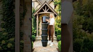 Stack Flower Pots Like This and Your Front Door Will Look Amazing 🌹🌹🌹