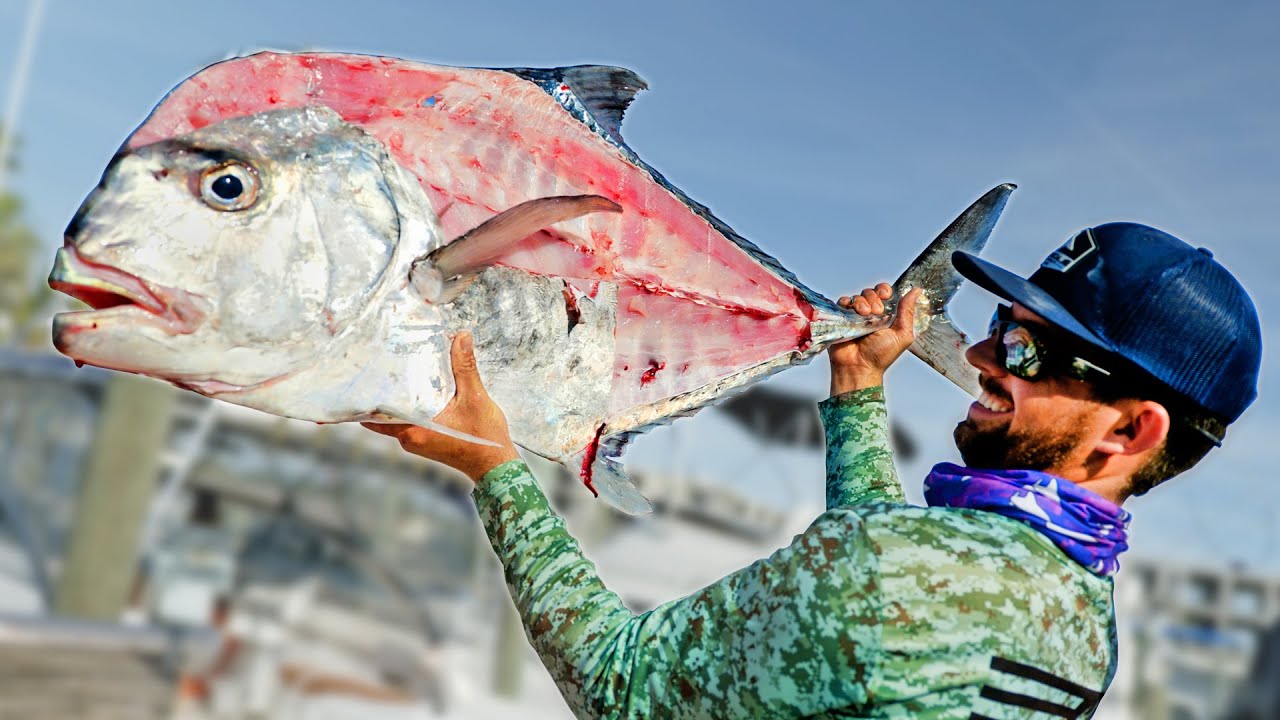 How to Clean and Cook a GIANT African Pompano