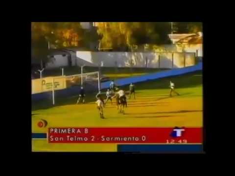 San Telmo 2 - Sarmiento de Junín 0 (Primera B Clausura 1999)